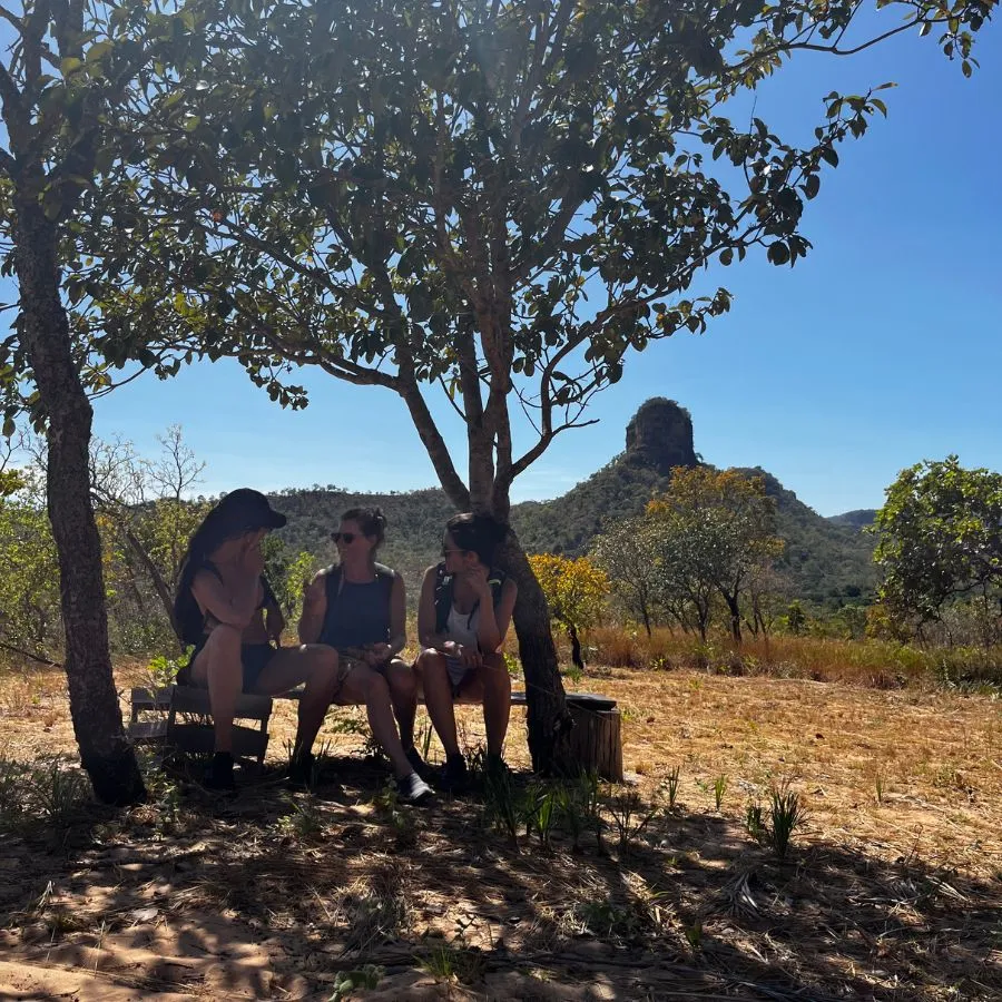 Trecho do início da trilha, Portal das Dimensões, Chapada das Mesas